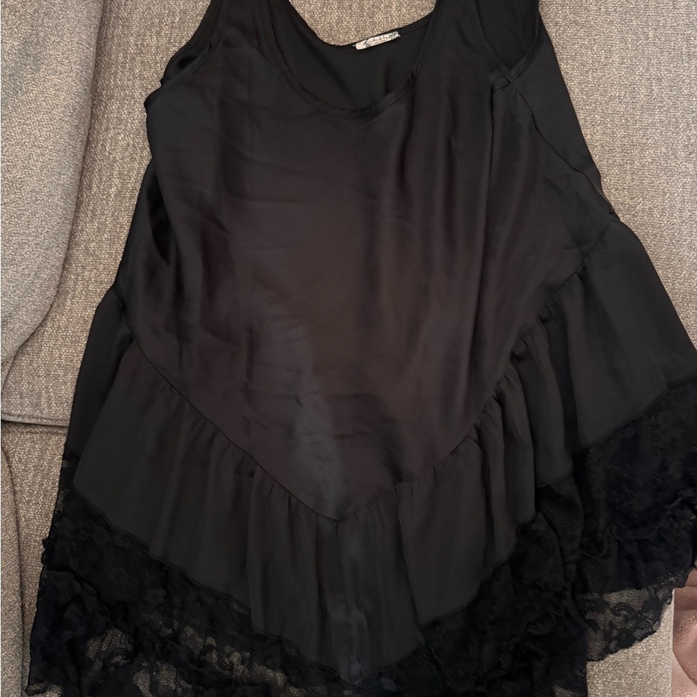 NWOT Free People mini slip dress - Picture 2 of 2